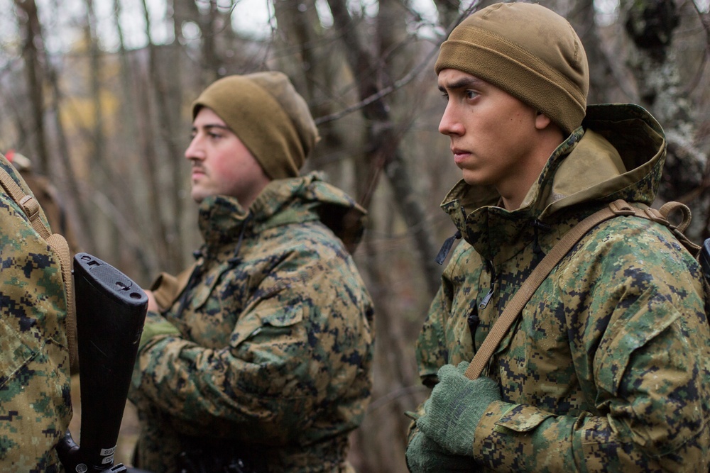CLB-2 Marines Learn Cold Weather Survival Skills