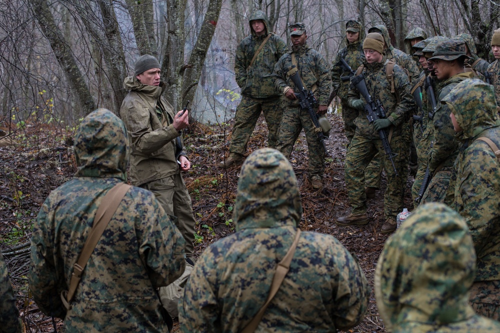 CLB-2 Marines Learn Cold Weather Survival Skills