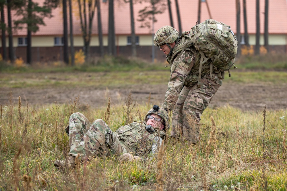 Task Force Raider Combat Medics Train for the Battlefield