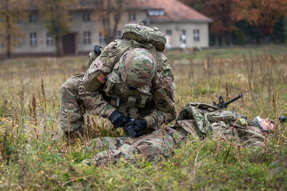 Task Force Raider Combat Medics Train for the Battlefield