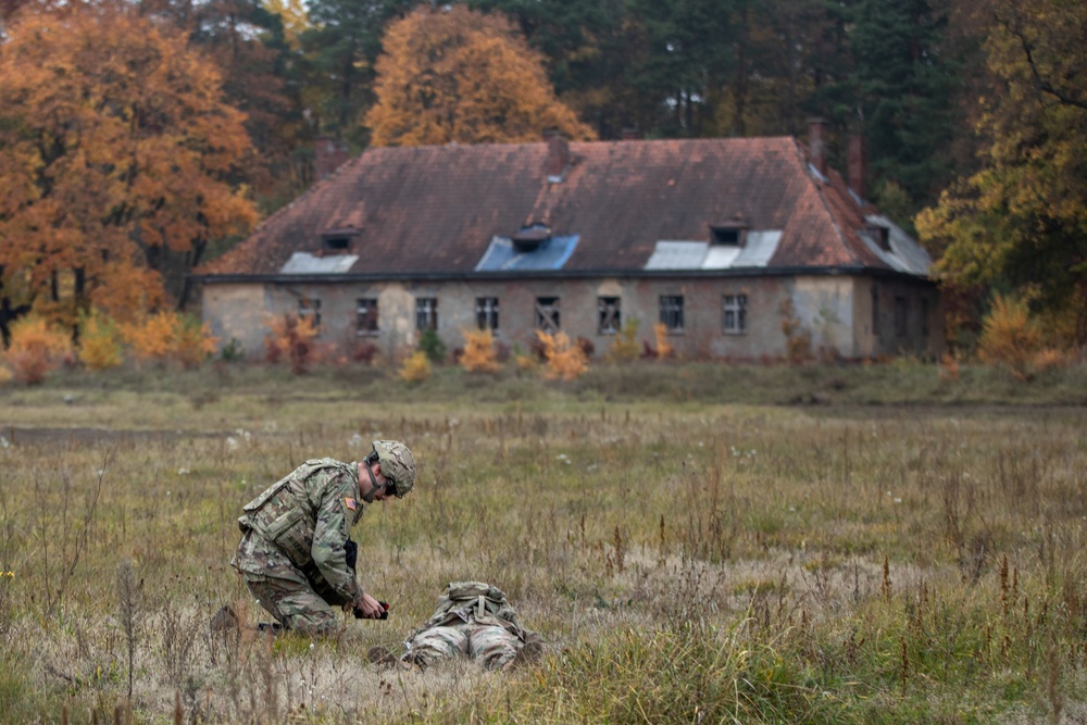 Task Force Raider Combat Medics Train for the Battlefield