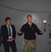 Fukuoka University Students visit USS Germantown