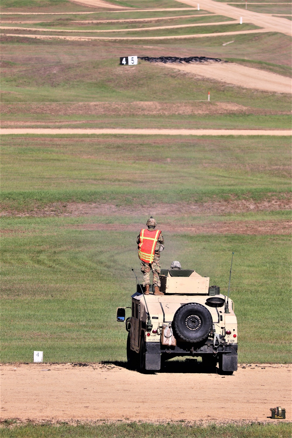 Soldiers complete range training with M2 at Fort McCoy