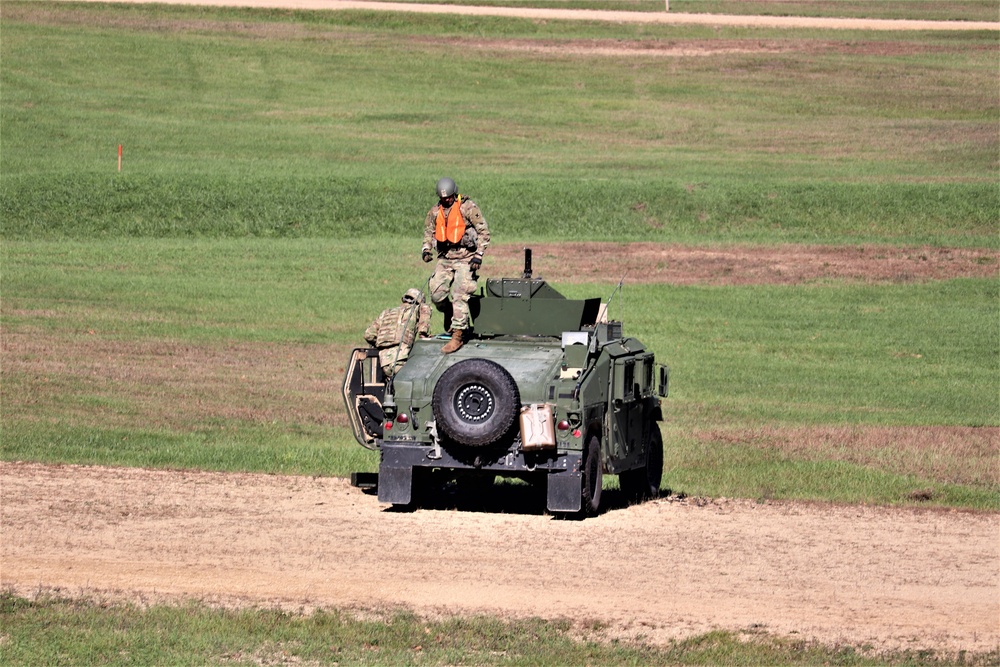 Soldiers complete range training with M2 at Fort McCoy