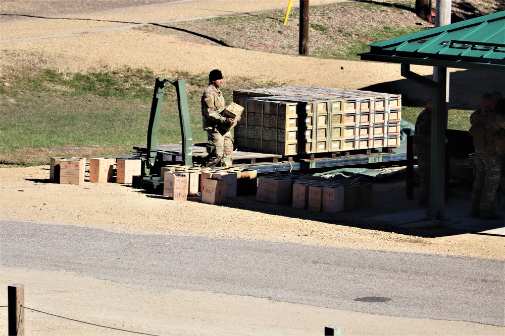 Soldiers complete range training with M2 at Fort McCoy