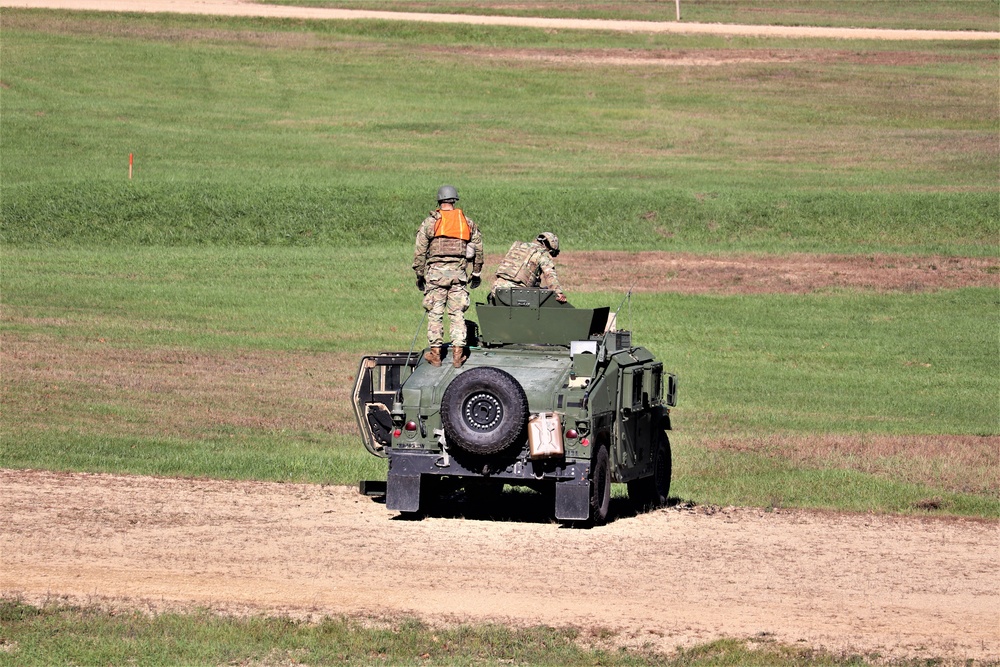 Soldiers complete range training with M2 at Fort McCoy