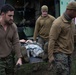 CLB-2 Corpsmen Perform Mass Casualty Drill