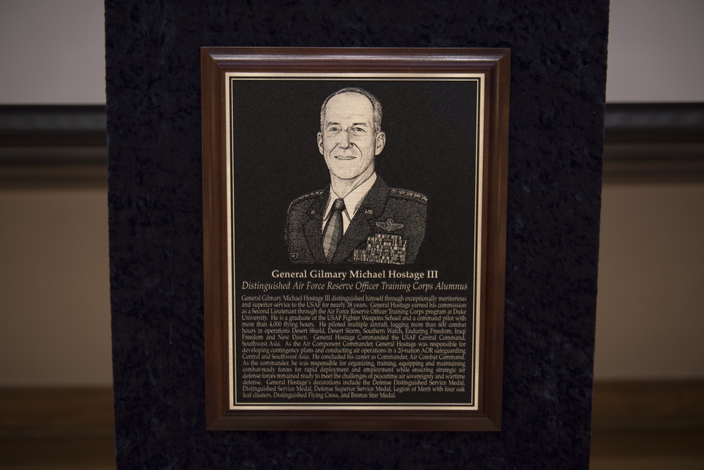 Retired general recognized in alumni induction ceremony