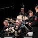 The U.S. Navy Band Commodores perform in Louisburg