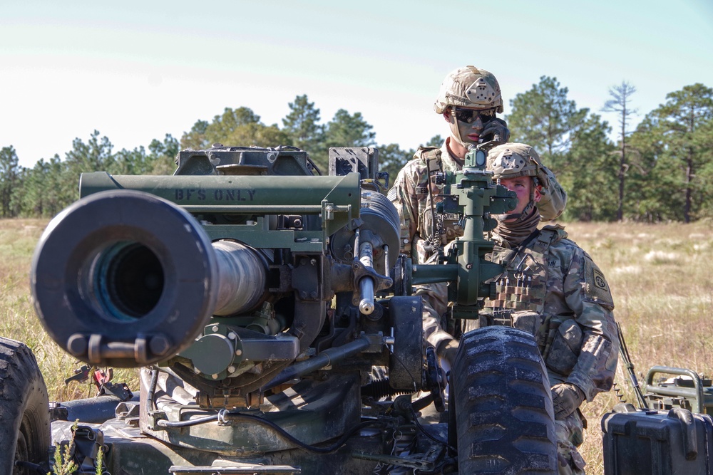 Panther Brigade Artillery Paratroopers Partner with 82nd Combat Aviation Brigade Aviators to Sling Load Howitzers, Conduct Live-Fire Exercise