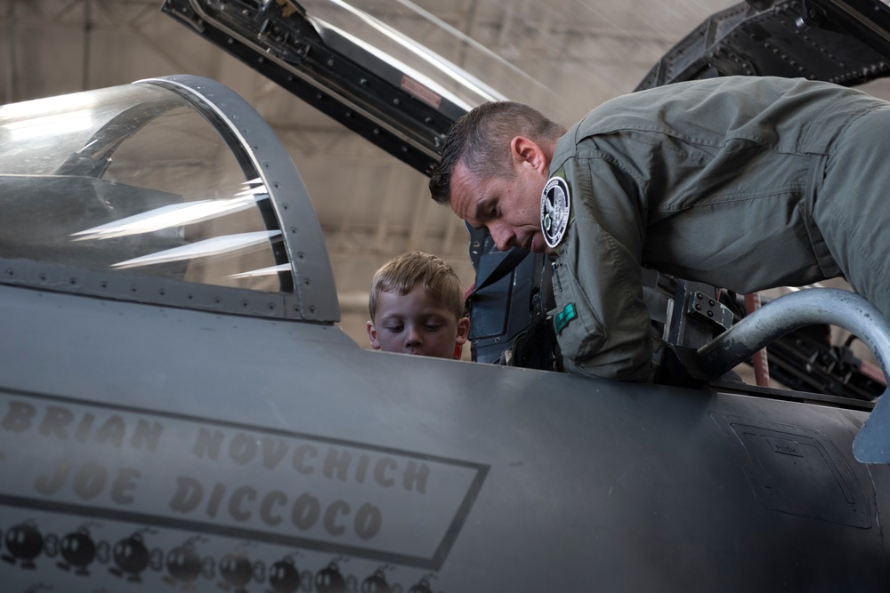 335th hosts pilot for warm-hearted experience