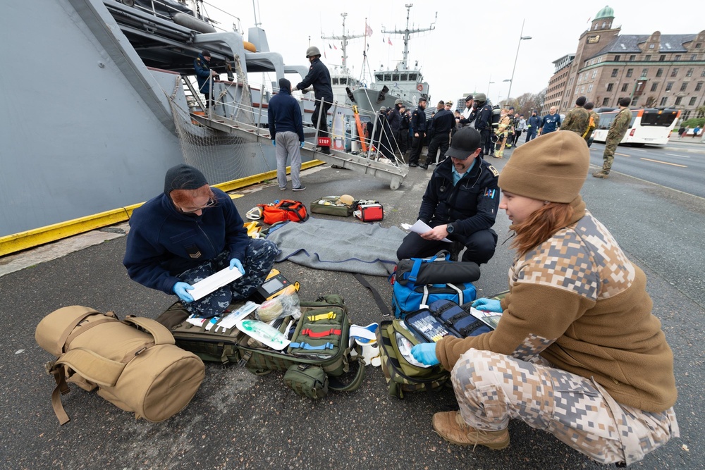 TRIDENT JUNCTURE 2018 - OCT 24 - Latvia Germany