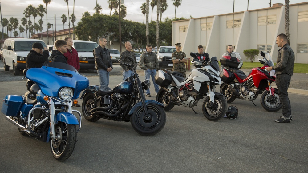 I MEF Command Element and Marine Support Battalion Motorcycle Club