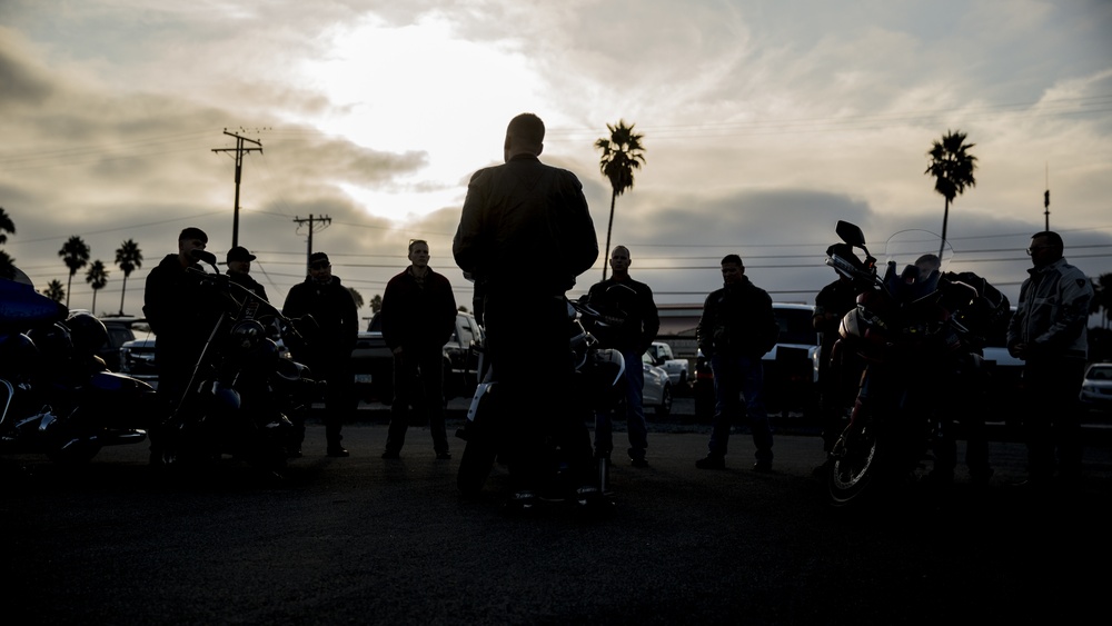 I MEF Command Element and Marine Support Battalion Motorcycle Club