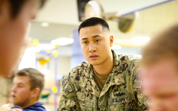 NRD NSO/NSW Scout Walking Example of Navy Pride