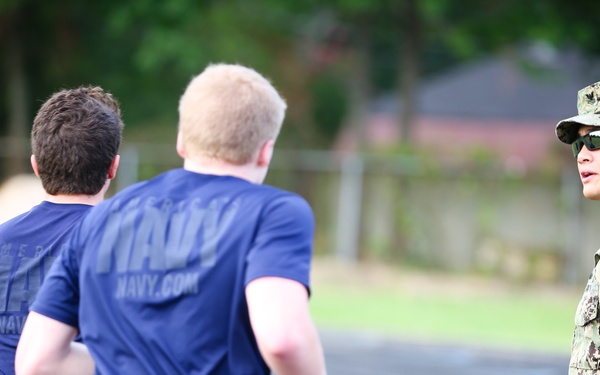 NRD NSO/NSW Scout Walking Example of Navy Pride