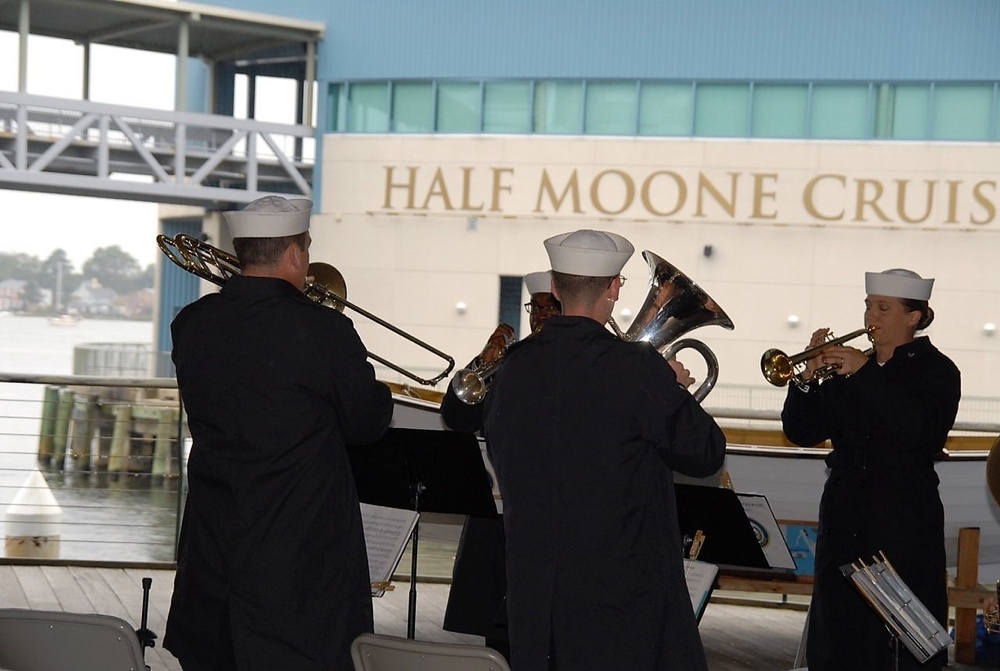 Naval Museum hosts a retirement ceremony
