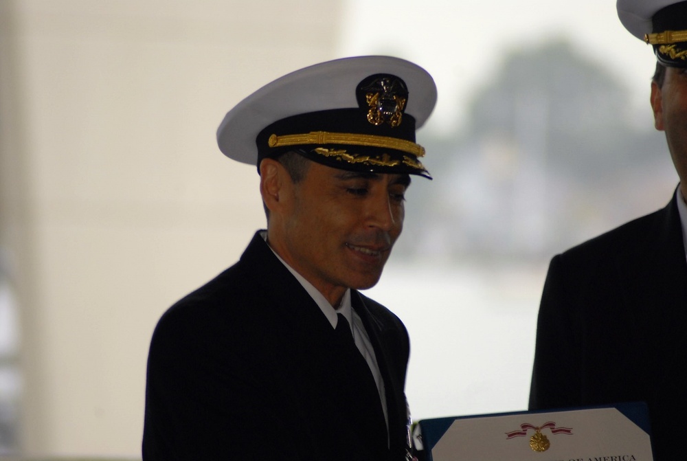 Naval Museum hosts a retirement ceremony
