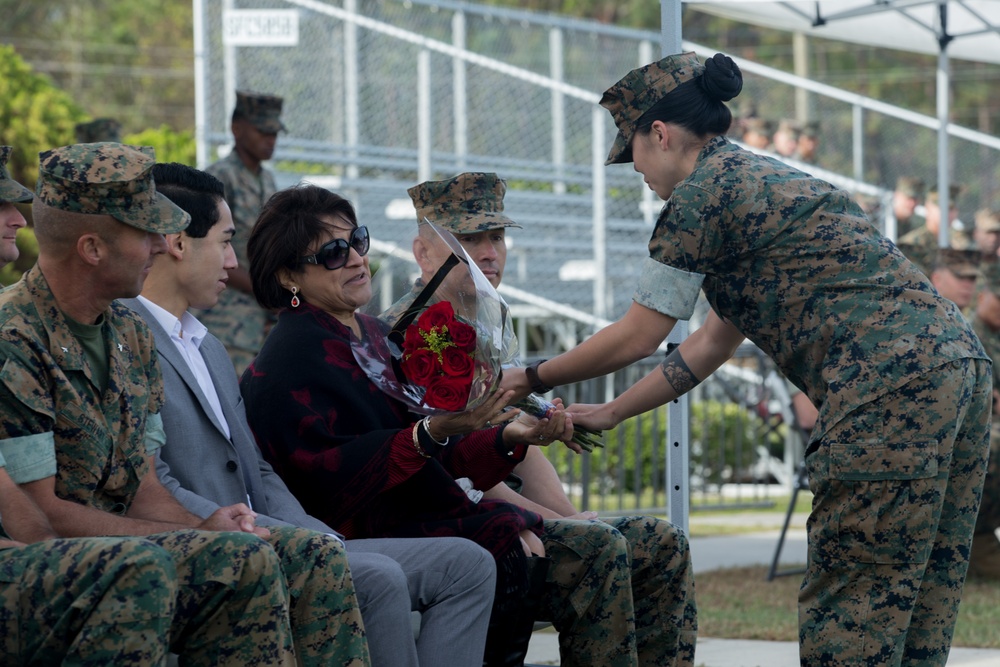 Combat Logistics Battalion 26 Change of Command Ceremony