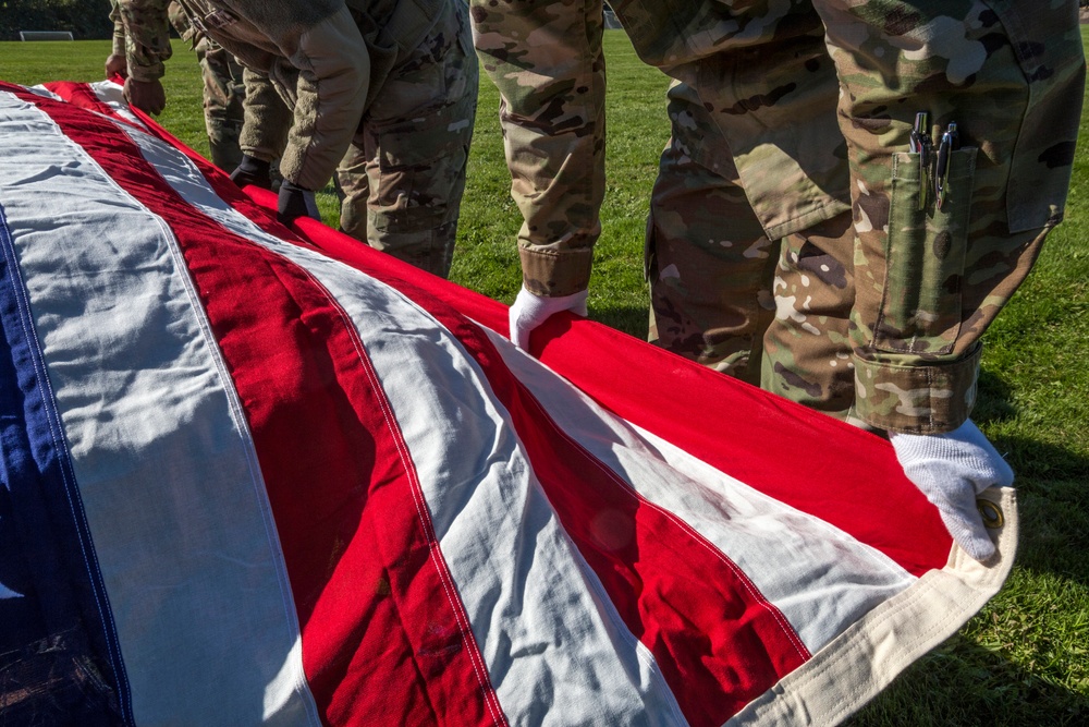 NJNG Honor Guard practices six-Soldier funeral detail