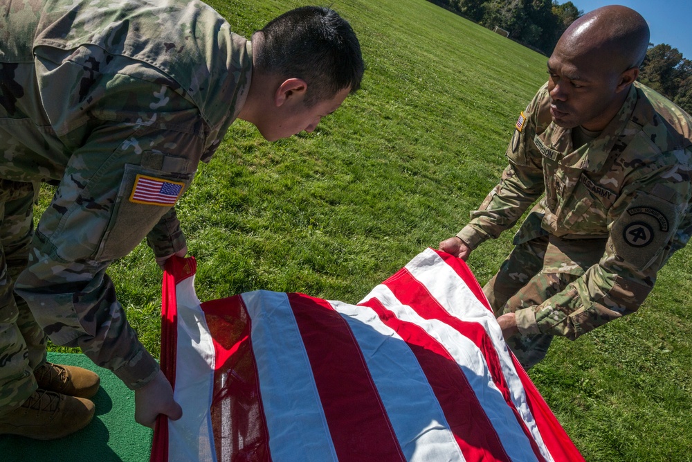 NJNG Honor Guard practices six-Soldier funeral detail
