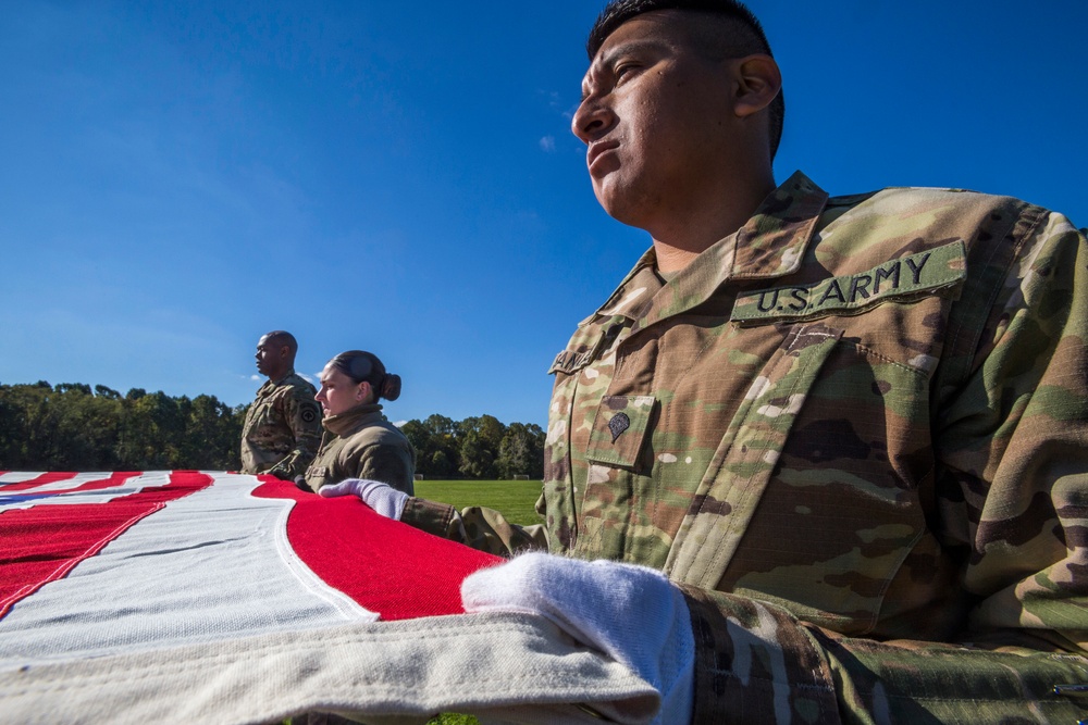 NJNG Honor Guard practices six-Soldier funeral detail