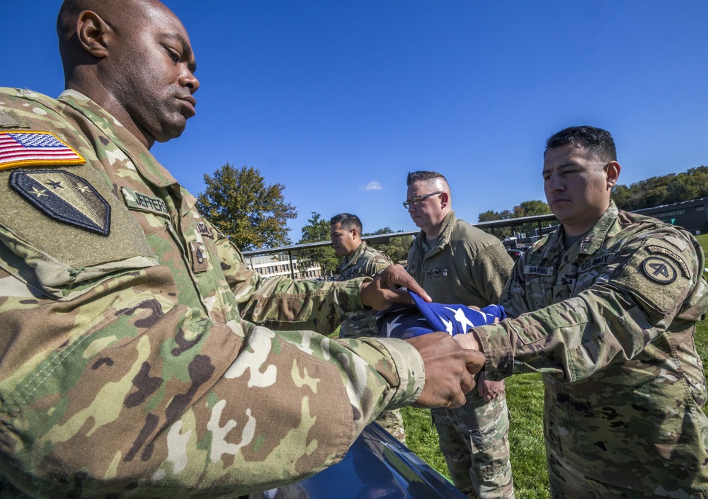 NJNG Honor Guard practices six-Soldier funeral detail