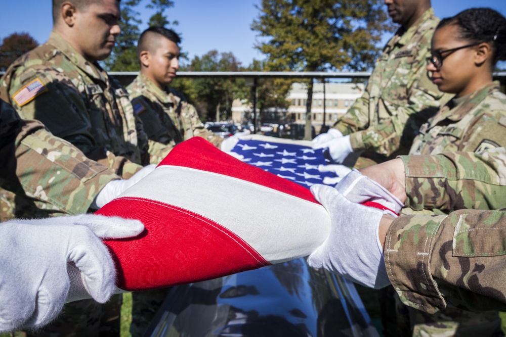 NJNG Honor Guard practices six-Soldier funeral detail