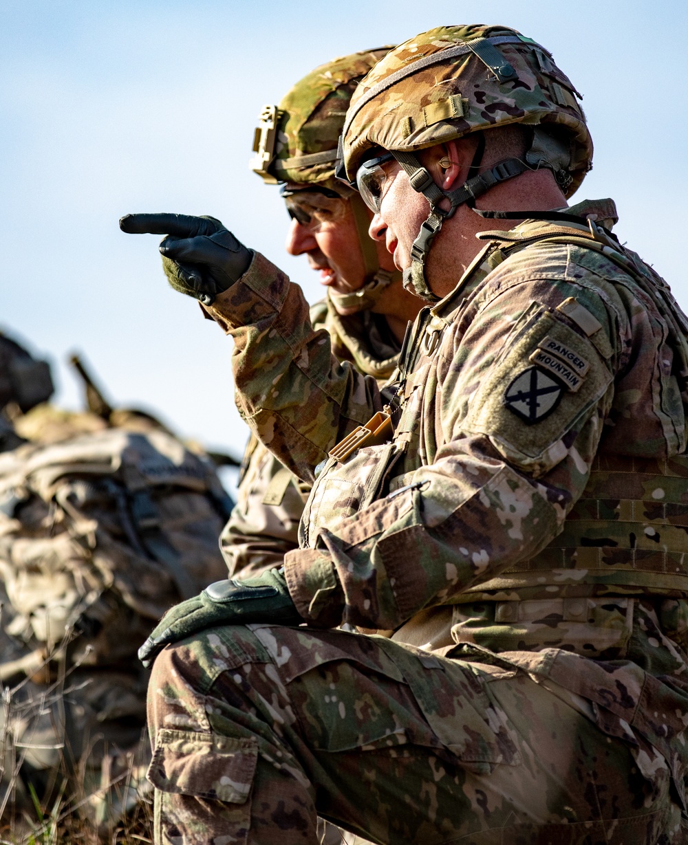 1st Brigade Combat Team, 10th Mountain Division (LI) Conducts Combined Arms Live Fire Exercise 2018