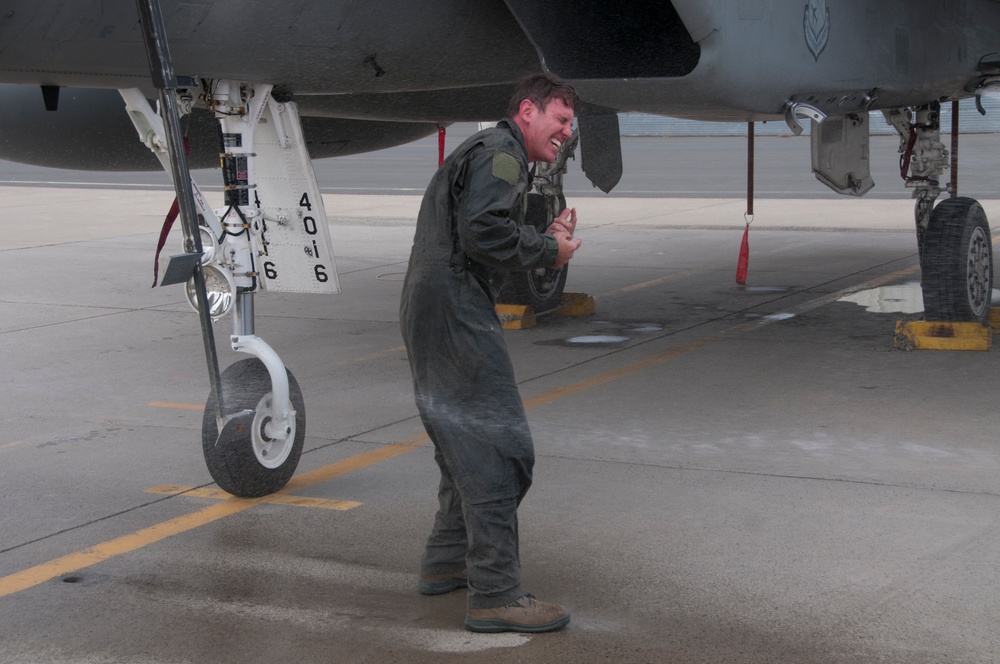 Lieutenant Colonel Jeffrey &quot;Monty&quot; Beckel Completes Fini Flight