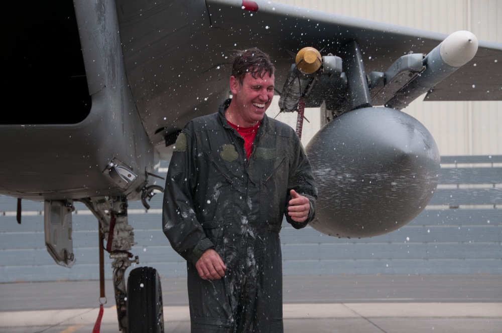 Lieutenant Colonel Jeffrey &quot;Monty&quot; Beckel Completes Fini Flight