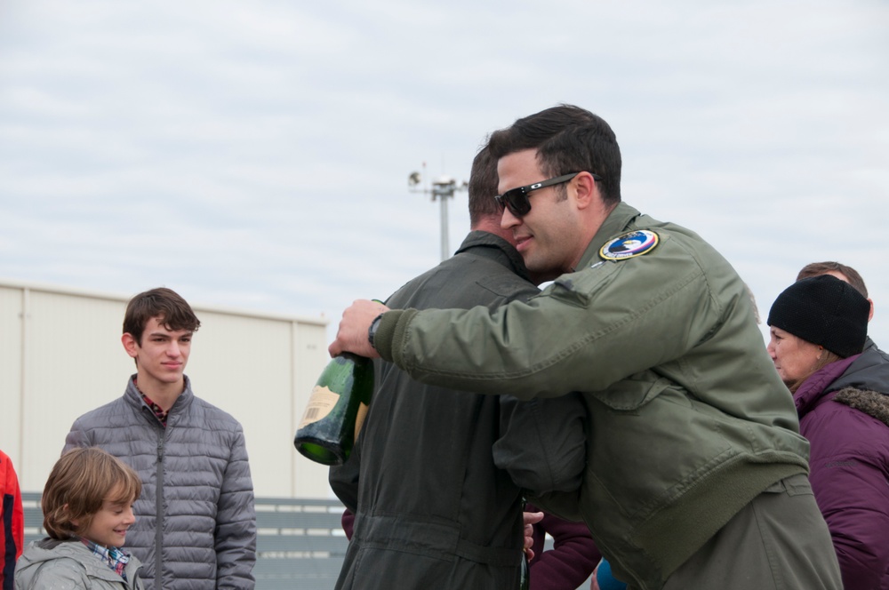 Lieutenant Colonel Jeffrey &quot;Monty&quot; Beckel Completes Fini Flight