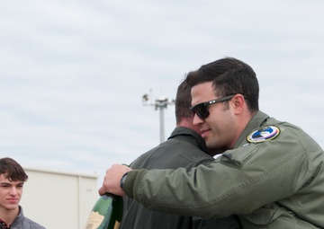 Lieutenant Colonel Jeffrey &quot;Monty&quot; Beckel Completes Fini Flight