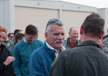 Lieutenant Colonel Jeffrey &quot;Monty&quot; Beckel Completes Fini Flight