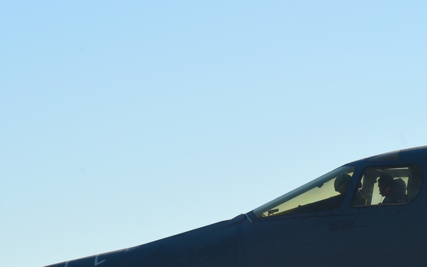 B-1B involved in May IFE departs Midland