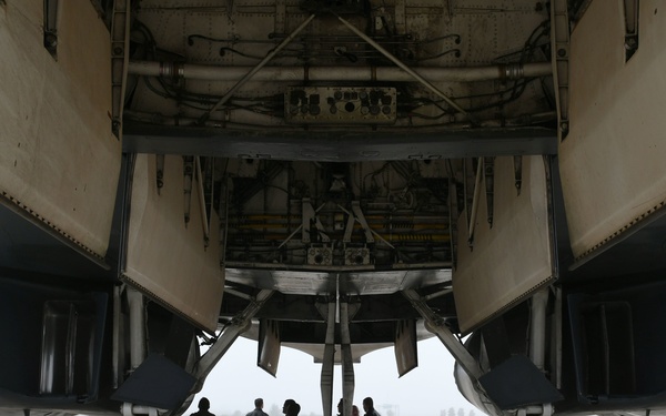 B-1B involved in May IFE departs Midland