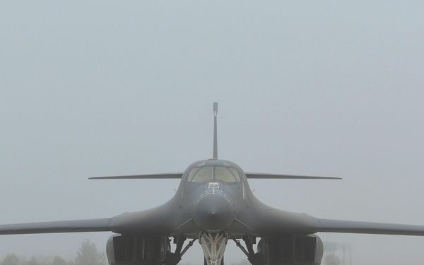B-1B involved in May IFE departs Midland