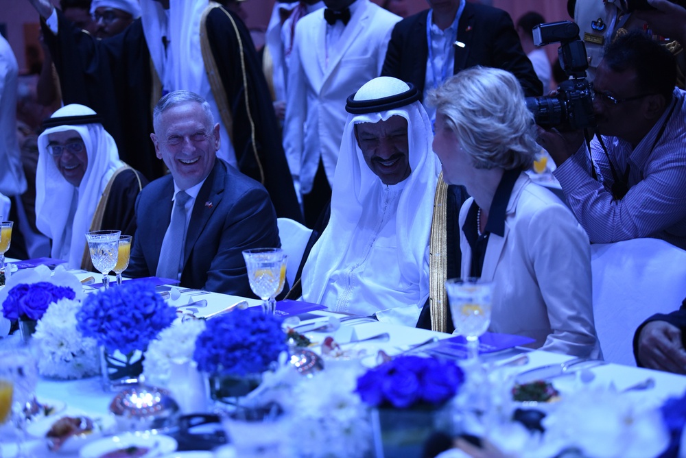 Mattis Attends Manama Dialogue Opening Dinner