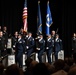 The U.S. Navy Band Commodores jazz ensemble performs in Clover