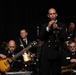 The U.S. Navy Band Commodores jazz ensemble performs in Clover