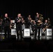 The U.S. Navy Band Commodores jazz ensemble performs in Clover