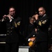 The U.S. Navy Band Commodores jazz ensemble performs in Clover