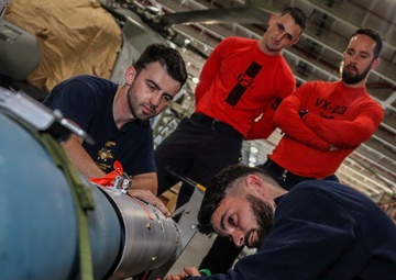 FIRST BOMBS DROPPED FROM HMS QUEEN ELIZABETH’S F-35 FIGHTER JETS