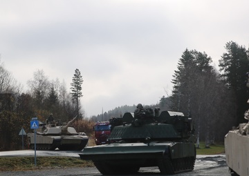 Trident Juncture - 2nd Tank Battalion in Norway