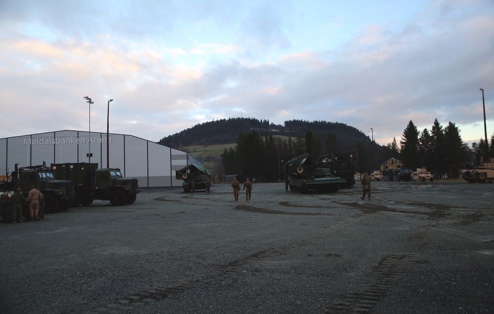 Trident Juncture 18 - 2nd Tank Battalion in Norway