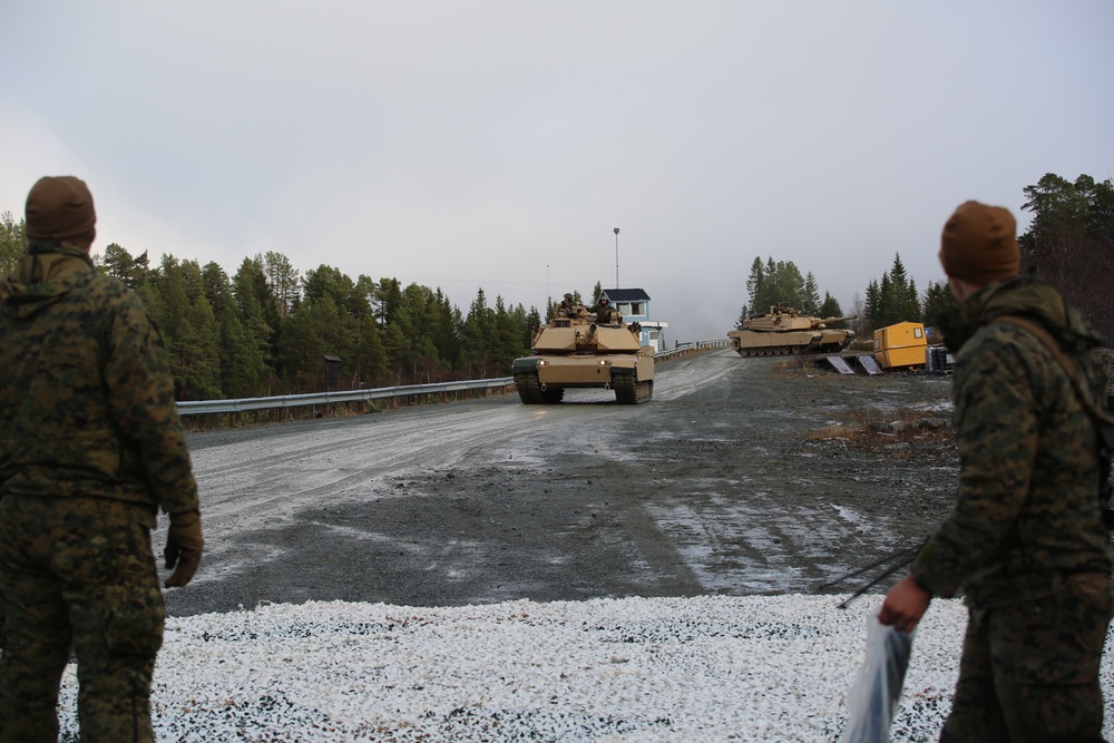 Trident Juncture 18 - 2nd Tank Battalion in Norway