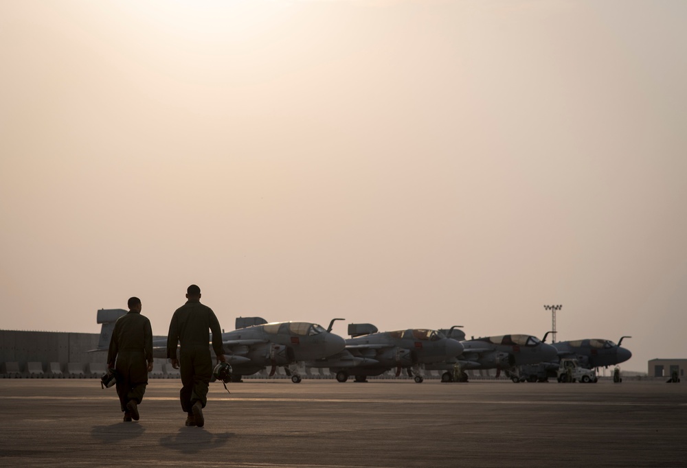 U.S. Marine EA-6B Prowlers