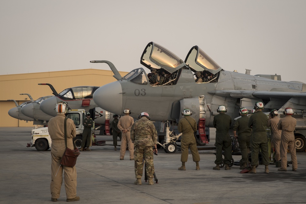 U.S. Marine EA-6B Prowlers