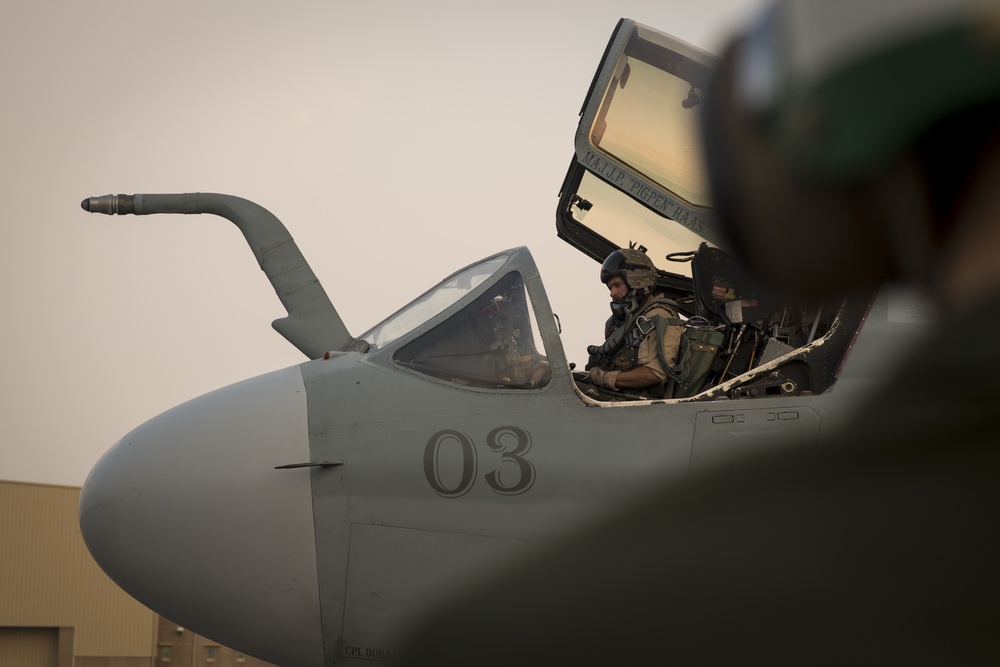 U.S. Marine EA-6B Prowlers
