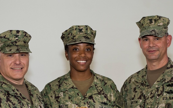 CLDJ's Reserve Junior Sailor of the Quarter